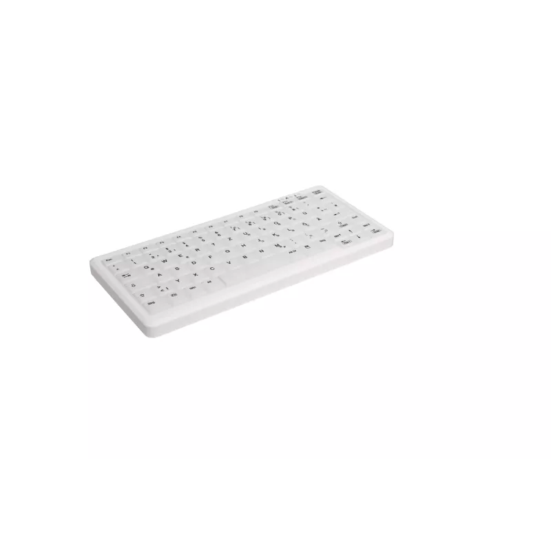 Teclado médico Contour Design Active Key Contour ClassicClean IP68 Mini Cableado Blanco DE C4110