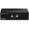 Switch KVM Trendnet TK-241DP negro
