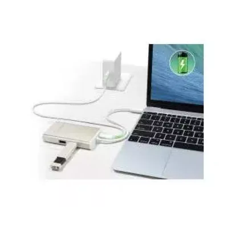 Adaptador múltiple USB Type-C j5create JCA374-N con cable 60W 4K