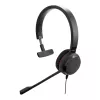 Jabra Evolve 30 II Mono UC USB-C, con cable, oficina/call center, 150 - 7000 Hz, 142 g, auricular, negro