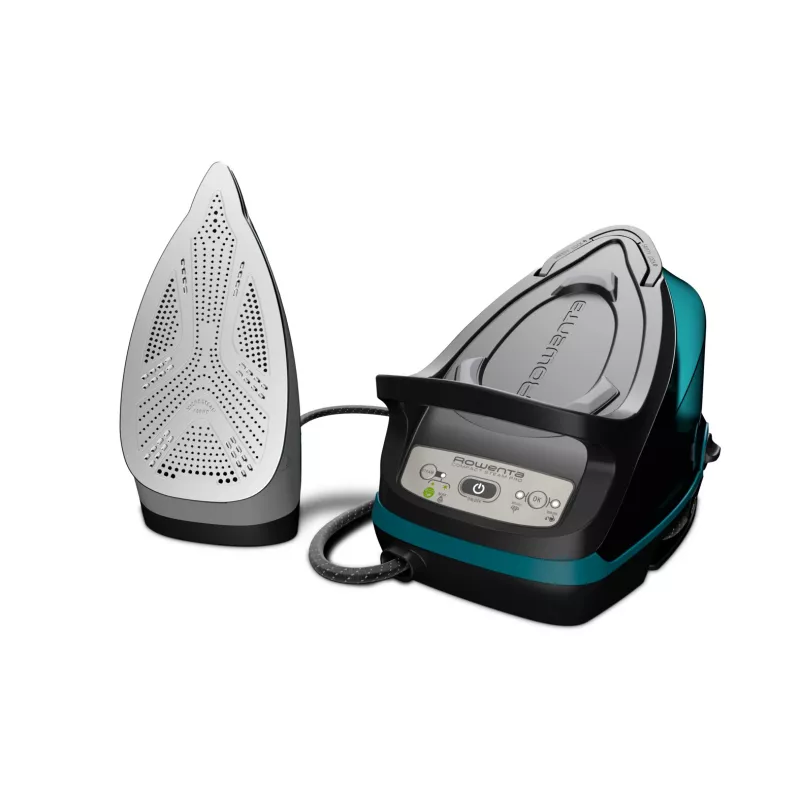 Rowenta DG7623 2200 W 1,1 L Microsteam 400 HD suela de planchado láser negra, azul