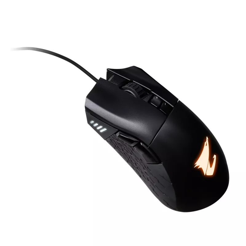 GIGABYTE AORUS M3 ratón gaming para diestros USB Type-A óptico 6400 DPI