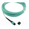 Cable de fibra óptica BlueOptics MC6709309-010-BO 10 m OM3 MPO a 4×LC (50 µm) aqua