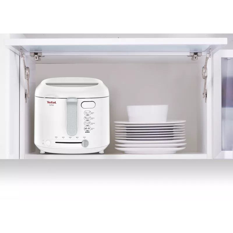Tefal Uno FF203130 Freidora individual 1,8 l de pie 1600 W Freidora blanca