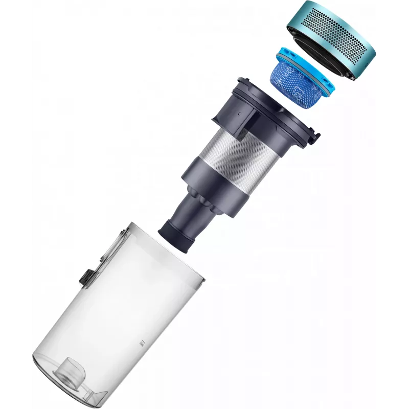 Samsung Jet 60 turbo aspirador escoba batería en seco sin bolsa 0,8 l 410 W negro, menta