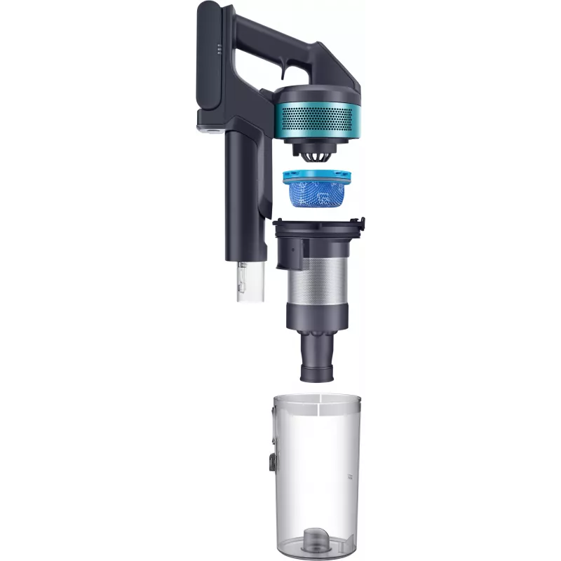 Samsung Jet 60 turbo aspirador escoba batería en seco sin bolsa 0,8 l 410 W negro, menta