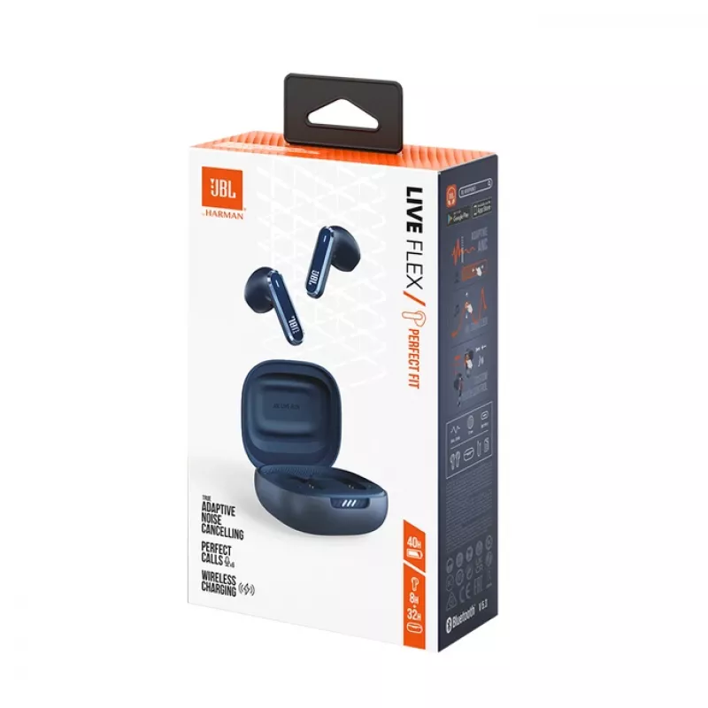 JBL LIVE FLEX auricular inalámbrico in-ear llamadas/música Bluetooth azul