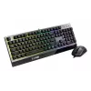 MSI VIGOR GK30 COMBO RGB MEMchanical teclado gaming + Clutch GM11 ratón gaming ' Distribución DE, teclado con iluminación RGB de 6 zonas, ratón con iluminación RGB de doble zona, sensor óptico de 5000 DPI, RGB Mystic Light'