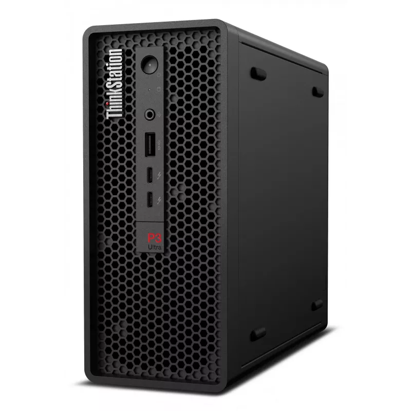 Lenovo ThinkStation P3 Ultra SFF Intel® Core™ i7 i7-14700 32 GB DDR5-SDRAM 512 GB SSD NVIDIA RTX A1000 Windows 11 Pro Mini Tower Workstation negro