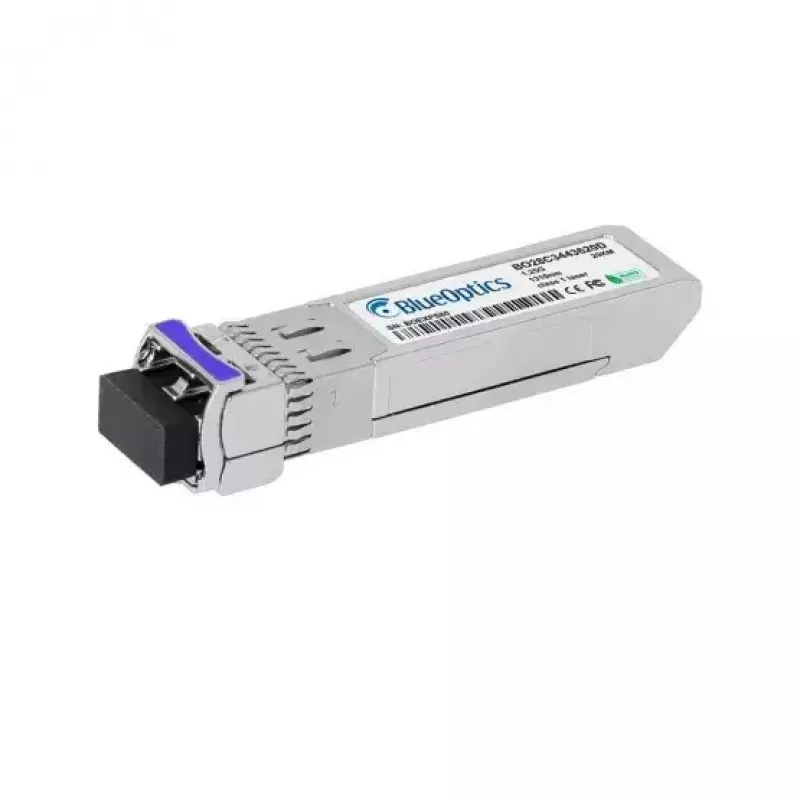 Transceptor SFP de fibra óptica BlueOptics 02310TEE-BO, interfaz cSFP, 1250 Mbit/s, plateado
