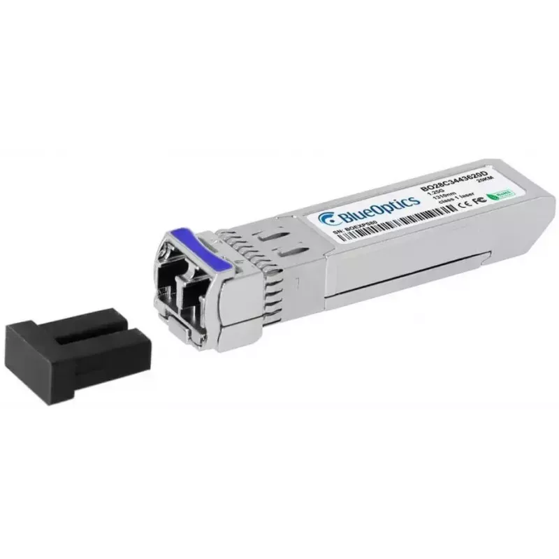 Módulo transceptor de red BlueOptics AT-SPBD20DUAL-14-BO — SFP de fibra óptica, interfaz cSFP, conector LC, aluminio