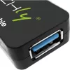 Techly ICUR30200G Cable USB USB 3.2 Gen 1 (3.1 Gen 1) 20 m USB A Negro