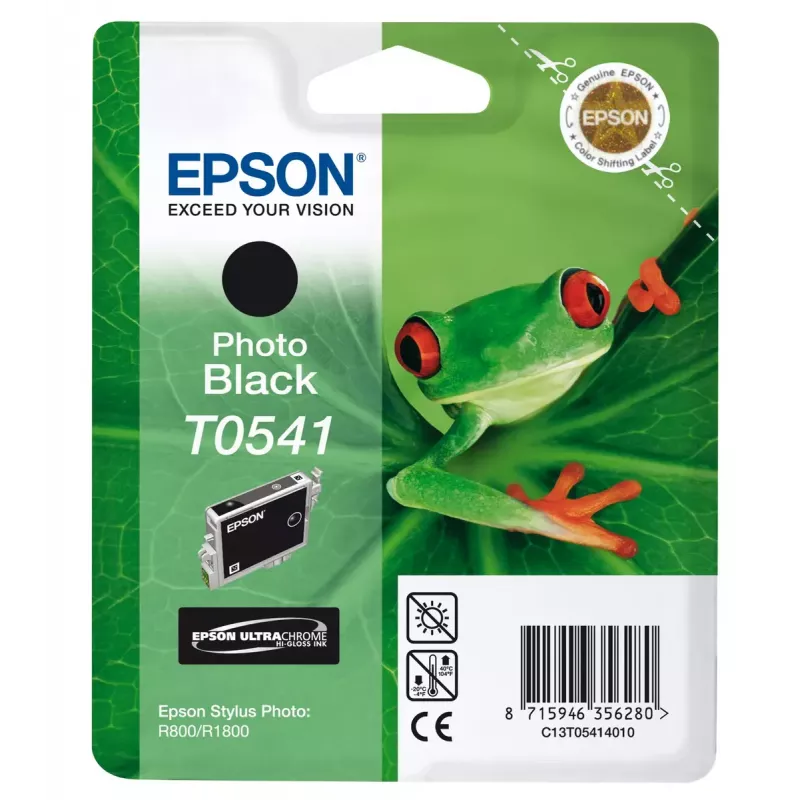 Epson pack individual foto negro T0541 Ultra Chrome Hi-Gloss