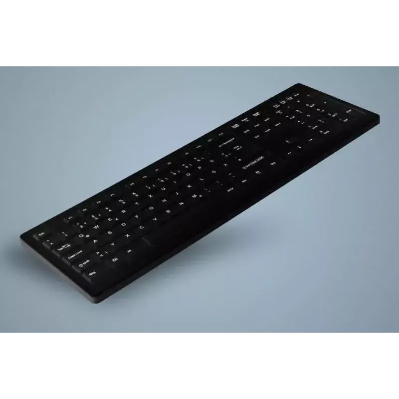Active Key AK-C8100 teclado médico USB QWERTZ alemán negro tamaño completo 105 teclas