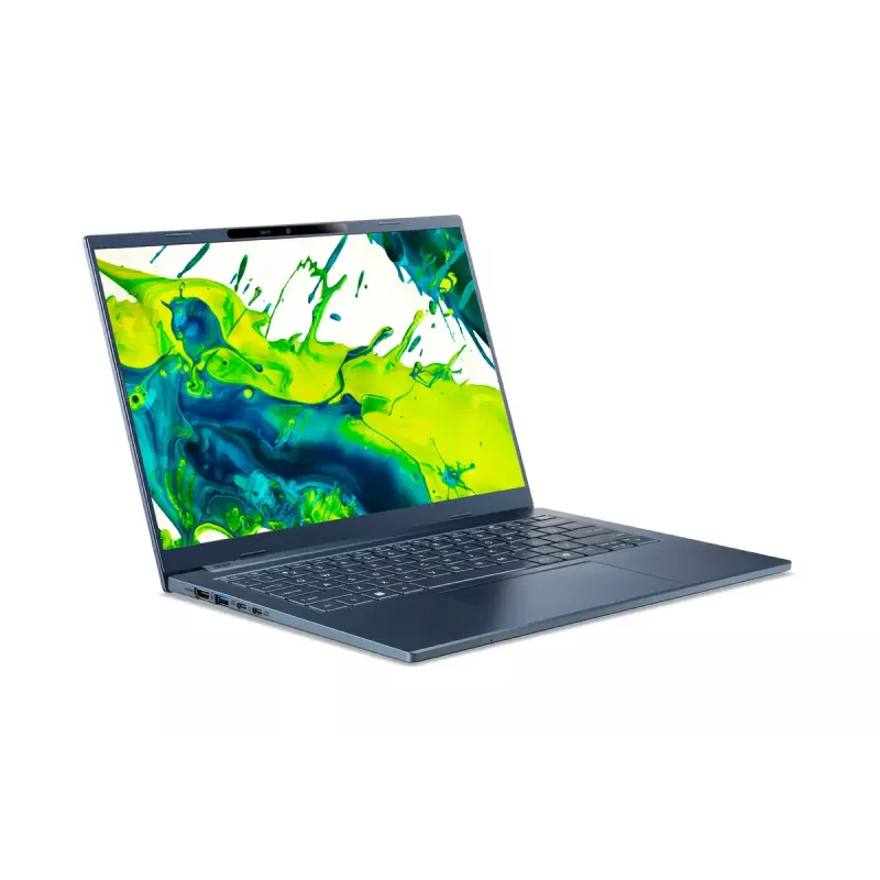 Acer Aspire 14 AI A14-11M-X0Q0 Portátil, 14 inch WUXGA, Snapdragon X1-26-100, 32 GB RAM, 1 TB SSD, Windows 11 Home, Azul