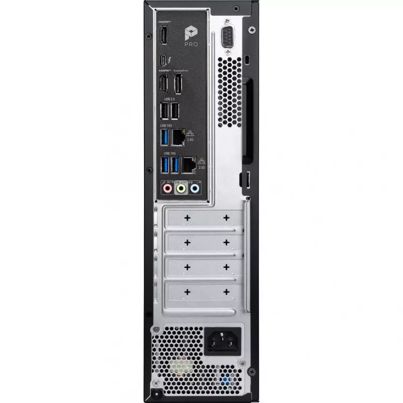 MSI Pro DP80 AI A2G-079XDE Intel Core Ultra 7 265F 16 GB DDR5-SDRAM 1 TB SSD PC de sobremesa Negro