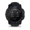 Garmin Instinct 3 AMOLED smartwatch, 50 mm, Black/Bolt Blue, correa de silicona (010-03020-03)