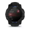 Garmin Instinct 3 AMOLED smartwatch, 50 mm, Black/Bolt Blue, correa de silicona (010-03020-03)