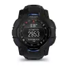 Garmin Instinct 3 AMOLED smartwatch, 50 mm, Black/Bolt Blue, correa de silicona (010-03020-03)