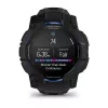 Garmin Instinct 3 AMOLED smartwatch, 50 mm, Black/Bolt Blue, correa de silicona (010-03020-03)