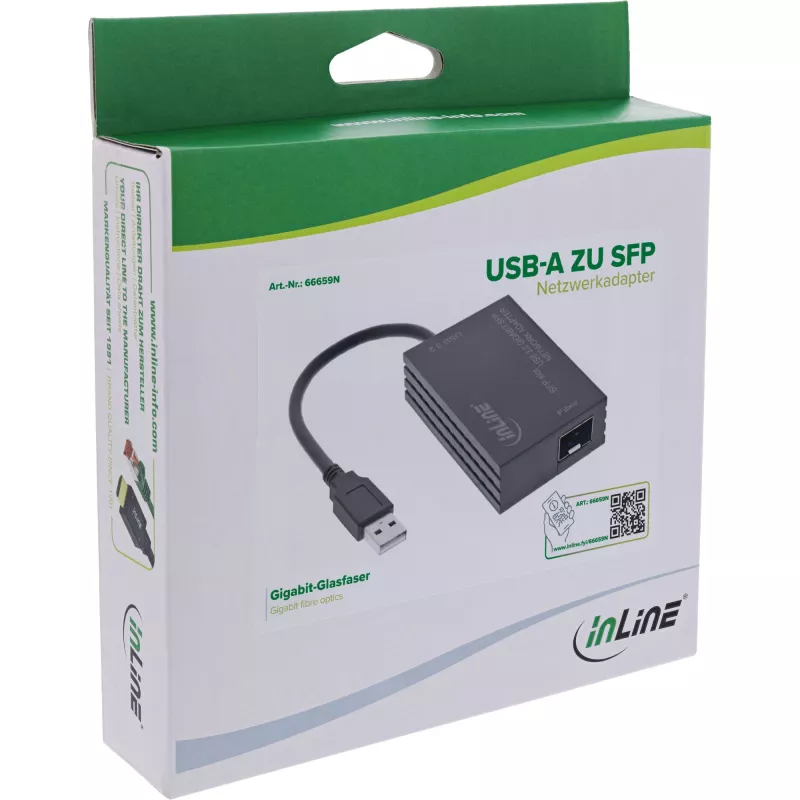 Adaptador de red InLine 66659N