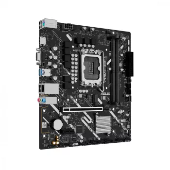 Placa base ASUS PRIME H810M-K — Intel H810, LGA 1851 (Socket V1), micro ATX, DDR5, hasta 128 GB, M.2 y SATA III, Gigabit Ethernet
