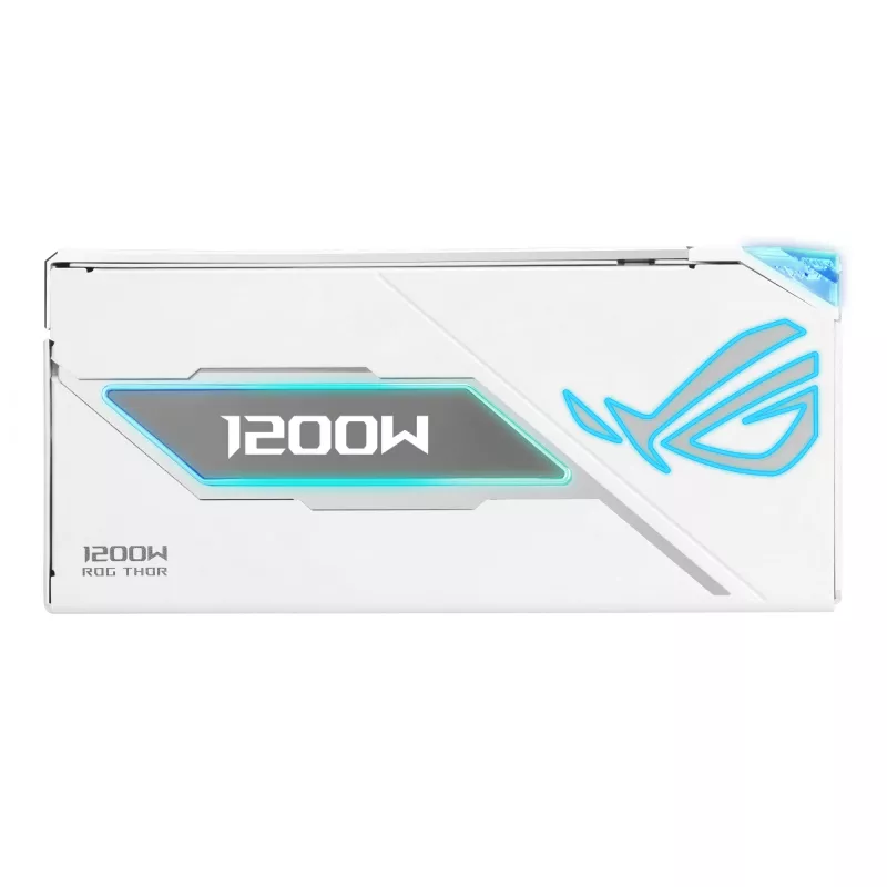 Fuente de alimentación ASUS ROG THOR-1200P3-WHITE-GAMING 1200 W ATX 20+4-Pin, 80 PLUS Platinum, blanca