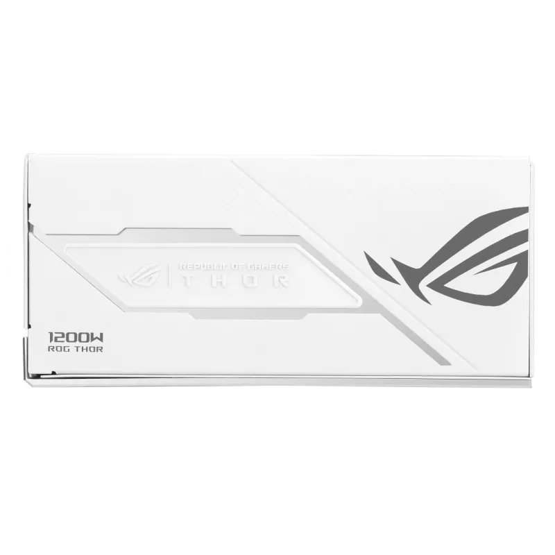 Fuente de alimentación ASUS ROG THOR-1200P3-WHITE-GAMING 1200 W ATX 20+4-Pin, 80 PLUS Platinum, blanca