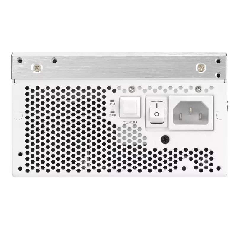 Fuente de alimentación ASUS ROG THOR-1200P3-WHITE-GAMING 1200 W ATX 20+4-Pin, 80 PLUS Platinum, blanca
