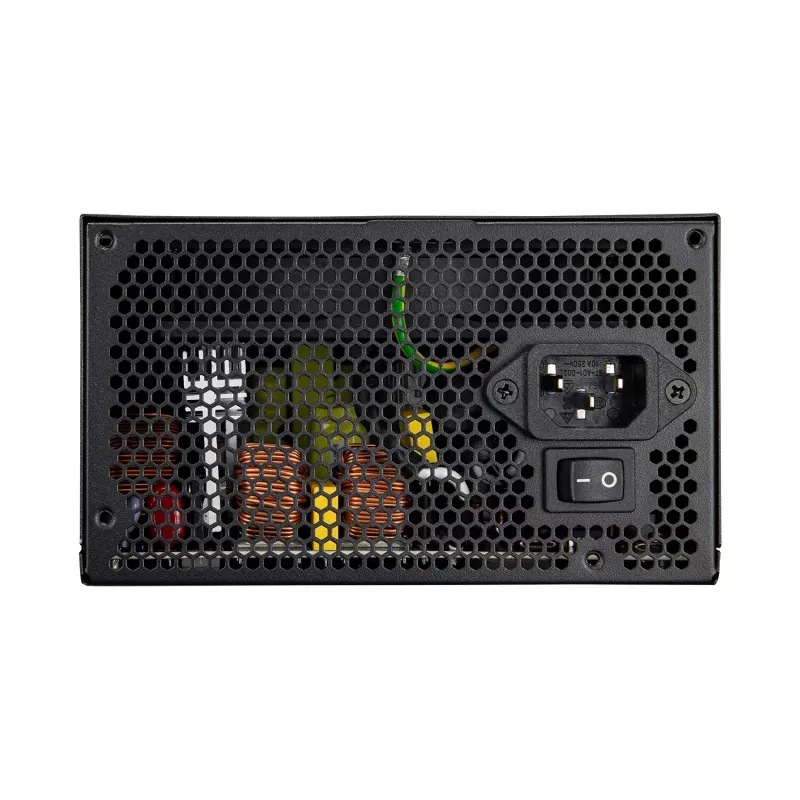Fuente de alimentación Cougar ATLAS 650W ATX3.1 80 PLUS Bronze, 24-Pin-ATX, ventilador de 120 mm, negra