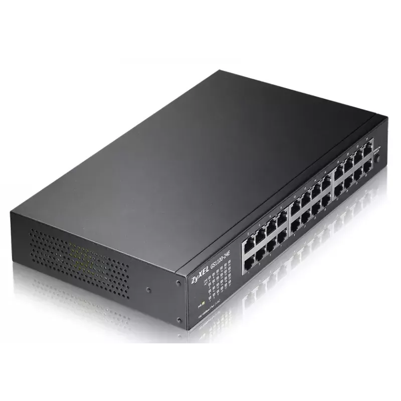 Switch Zyxel GS1100-24E negro