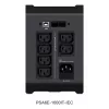 Vertiv PowerUPS 200 Essential PSA6E-1000IT-IEC, 1000VA/525W, Line-Interactive, 1 kVA, 525 W, senoidal, 140 V, 290 V