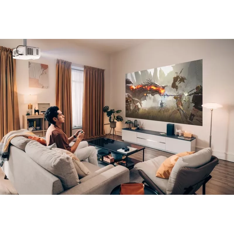 Viewsonic V554K proyector de datos proyector de distancia ultracorta 3500 lúmenes ANSI 3LCD UHD 4K (3840x2160) 3D blanco