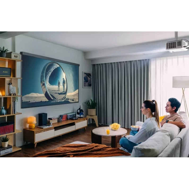 Viewsonic V554K proyector de datos proyector de distancia ultracorta 3500 lúmenes ANSI 3LCD UHD 4K (3840x2160) 3D blanco