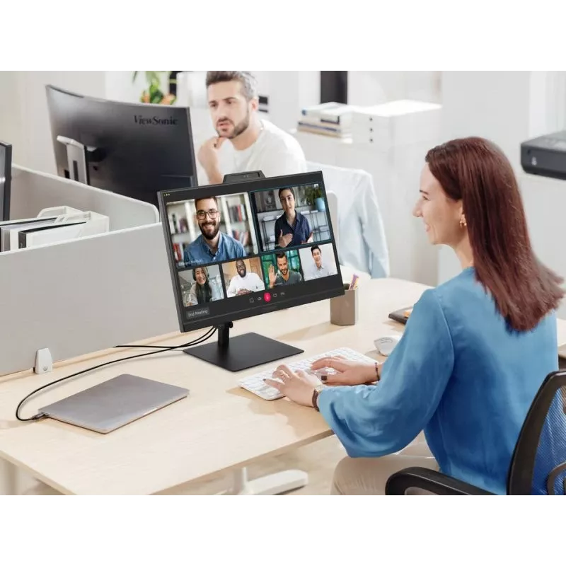 Viewsonic VG2441V monitor para videoconferencia 61 cm (24 inch) LED 1920 x 1080 píxeles Full HD