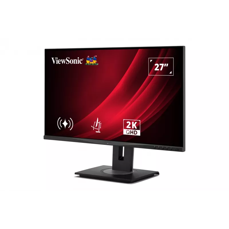 Viewsonic VG Series 27 inch 1440p monitor IPS ergonómico para ordenador 68,6 cm (27 inch) 2560 x 1440 píxeles Quad HD LED negro