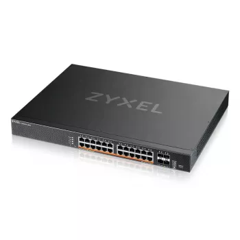 Zyxel XMG2230-28HP gestionado L2/L3 2.5G Ethernet (100/1000/2500) Power over Ethernet (PoE) 1U negro