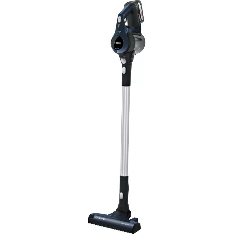 Bosch Serie 6 BBS611PCK aspirador escoba 2 en 1 aspirador vertical batería en seco filtro higiénico sin bolsa azul 2,5 Ah