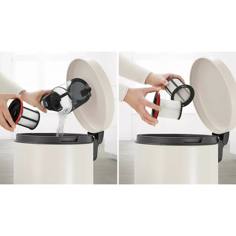 Bosch Serie 6 BBS611PCK aspirador escoba 2 en 1 aspirador vertical batería en seco filtro higiénico sin bolsa azul 2,5 Ah
