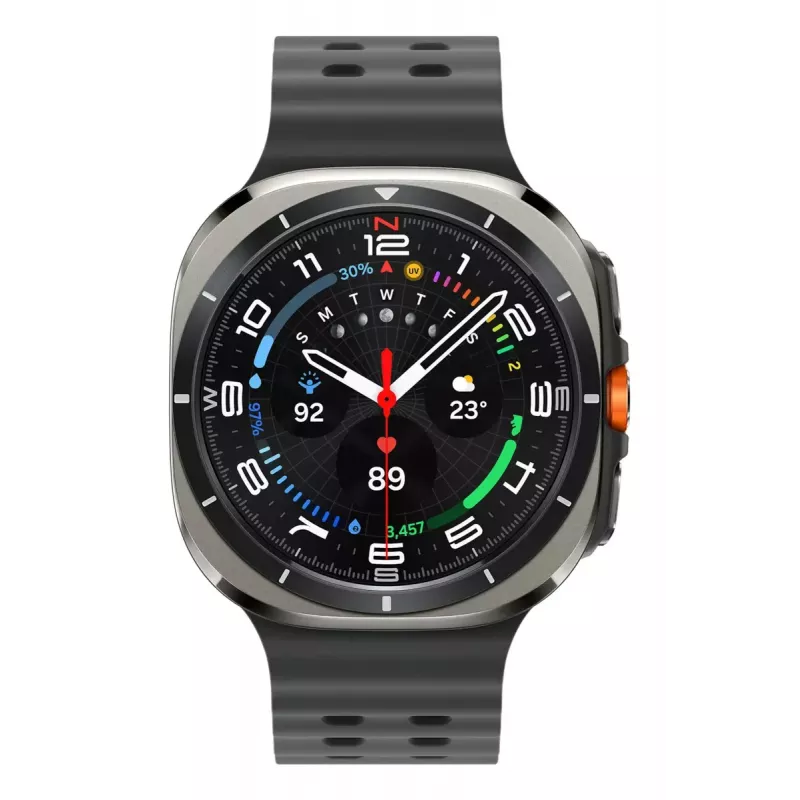Samsung Galaxy Watch Ultra 3,81 cm (1,5 inch) AMOLED 47 mm digital 480 x 480 píxeles pantalla táctil 4G plateado Wi-Fi GPS (satélite)