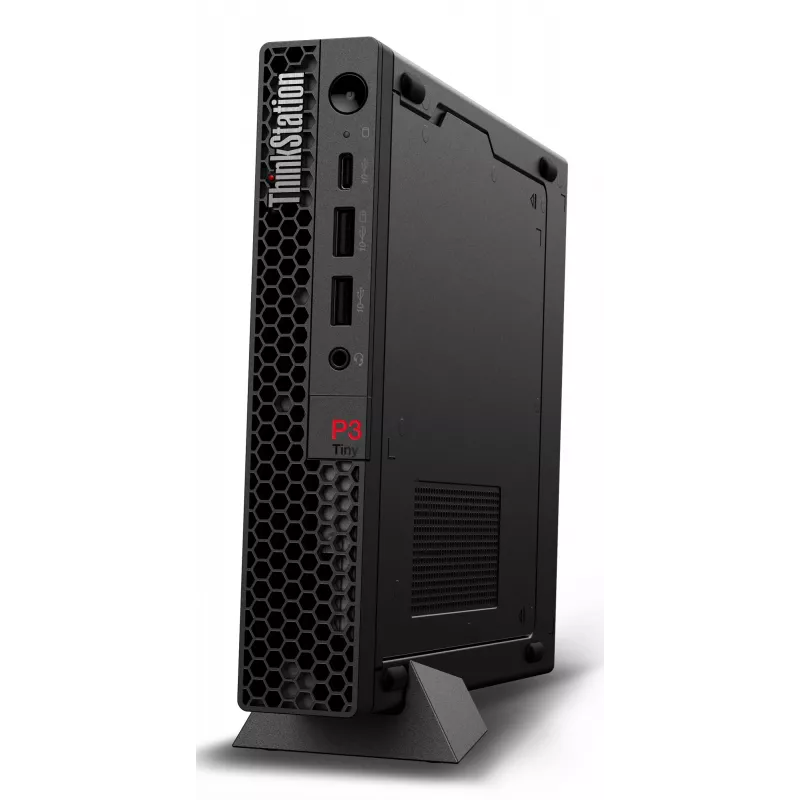 Lenovo ThinkStation P3 Tiny Intel® Core™ i5 i5-14600 32 GB DDR5-SDRAM 1 TB SSD NVIDIA RTX A400 Windows 11 Pro mini PC estación de trabajo negro