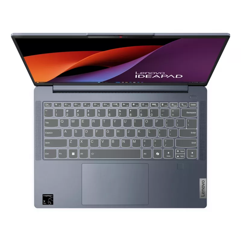 Lenovo IdeaPad Slim 5 14Q8X9 Copilot+ PC Snapdragon X1-26-100 Portátil 35,6 cm (14 inch) WUXGA 16 GB LPDDR5x-SDRAM 512 GB SSD Wi-Fi 7 (802.11be) Windows 11 Home alemán azul