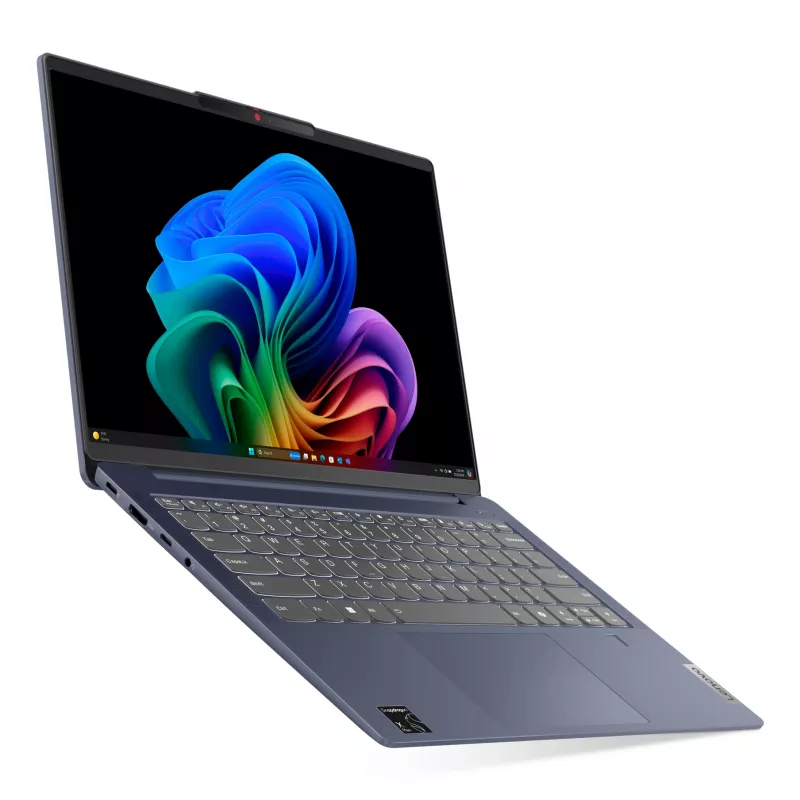 Lenovo IdeaPad Slim 5 14Q8X9 Copilot+ PC Snapdragon X1-26-100 Portátil 35,6 cm (14 inch) WUXGA 16 GB LPDDR5x-SDRAM 512 GB SSD Wi-Fi 7 (802.11be) Windows 11 Home alemán azul