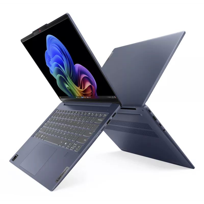 Lenovo IdeaPad Slim 5 14Q8X9 Copilot+ PC Snapdragon X1-26-100 Portátil 35,6 cm (14 inch) WUXGA 16 GB LPDDR5x-SDRAM 512 GB SSD Wi-Fi 7 (802.11be) Windows 11 Home alemán azul