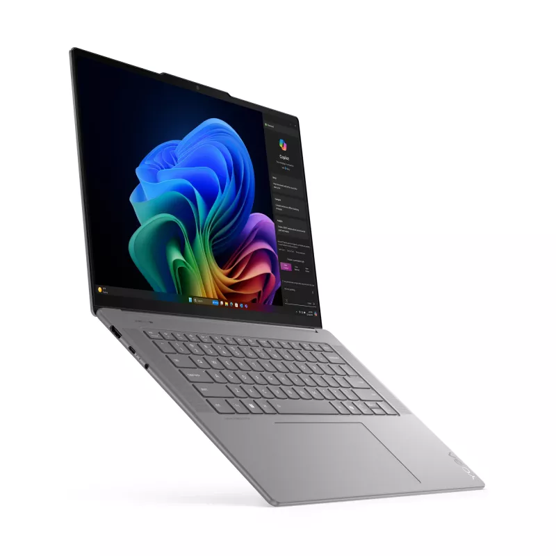 Lenovo Yoga Slim 7 15ILL9 Copilot+ PC Intel Core Ultra 7 256V Portátil 38,9 cm (15,3 inch) 2.8K 16 GB LPDDR5x-SDRAM 1 TB SSD Wi-Fi 7 (802.11be) Windows 11 Home alemán gris