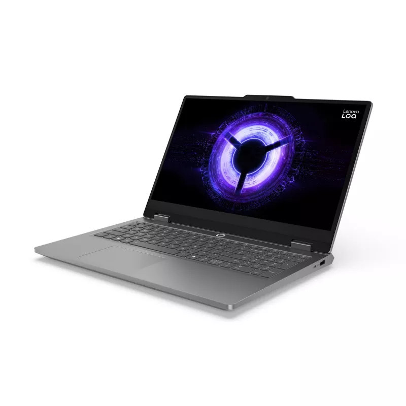 Lenovo LOQ Essential 15IRX11 Intel® Core™ i5 i5-13450HX Portátil 39,6 cm (15,6 inch) Full HD 16 GB DDR5-SDRAM 512 GB SSD NVIDIA® GeForce RTX™ 5050 Wi-Fi 6 (802.11ax) Windows 11 Home alemán gris