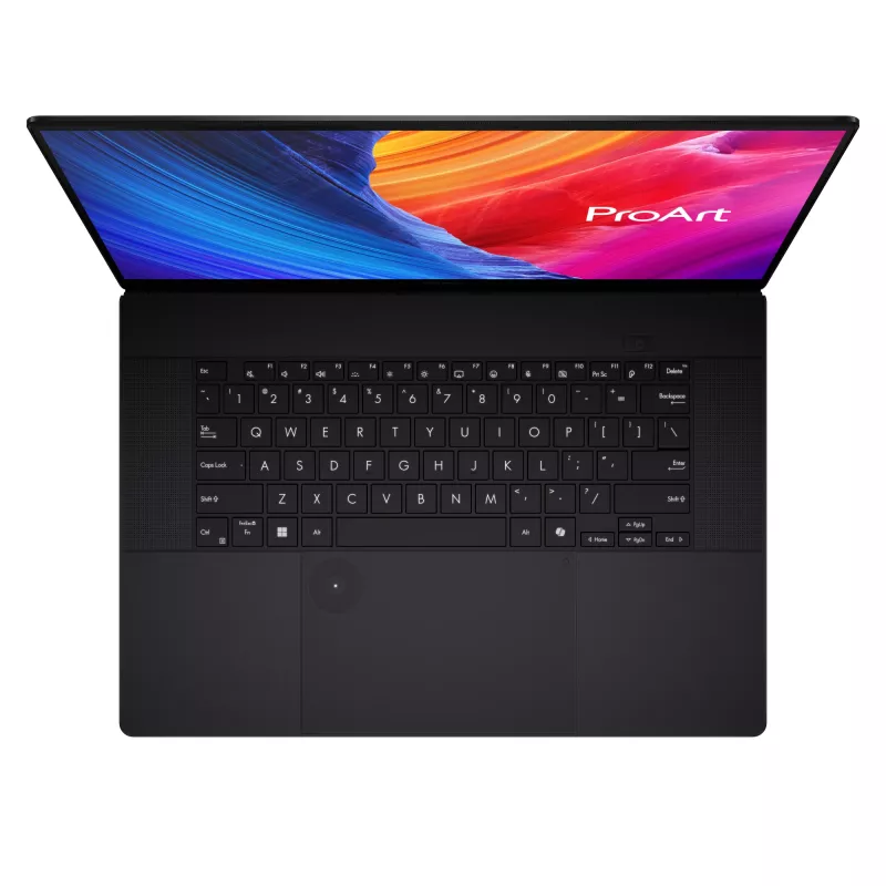 ASUS ProArt P16 H7606WP-RJ183W Copilot+ PC AMD Ryzen AI 9 HX 370 Portátil 40,6 cm (16 inch) Pantalla táctil 3K 32 GB LPDDR5x-SDRAM 1 TB SSD NVIDIA GeForce RTX 5070 Wi-Fi 7 (802.11be) Windows 11 Home alemán negro