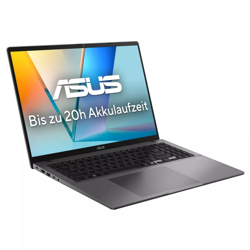 Portátil ASUS Vivobook S16 S3607VA-RP136W — Intel Core i7-13620H, 16 inch WUXGA, 16 GB DDR5, 1 TB SSD, Windows 11 Home, gris