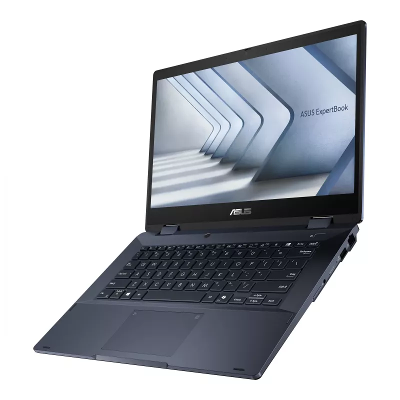 ASUS ExpertBook B3 Flip B3402FVA-LE2540X Intel Core 5 120U Híbrido (2 en 1) 35,6 cm (14 inch) Pantalla táctil Full HD 16 GB DDR4-SDRAM 512 GB SSD Wi-Fi 6 (802.11ax) Windows 11 Pro alemán negro