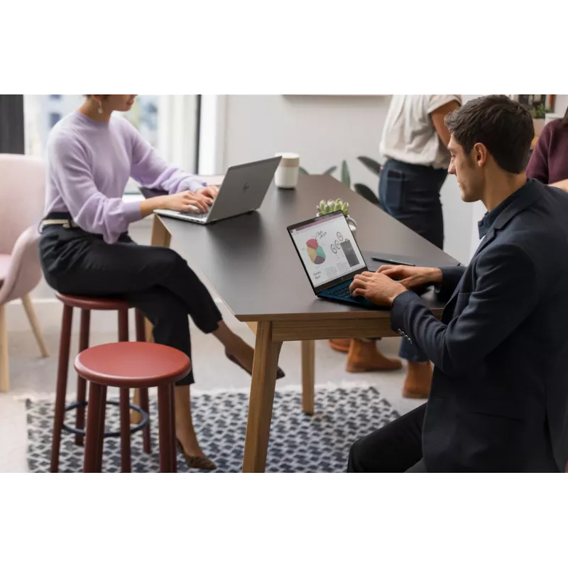 HP EliteBook X G1i Intel Core Ultra 5 226V Portátil 35,6 cm (14 inch) WUXGA 16 GB LPDDR5x-SDRAM 512 GB SSD Wi-Fi 7 (802.11be) Windows 11 Pro plata